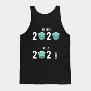 Funny 2020 2021 New Year Outfit Vaccination Tank Top